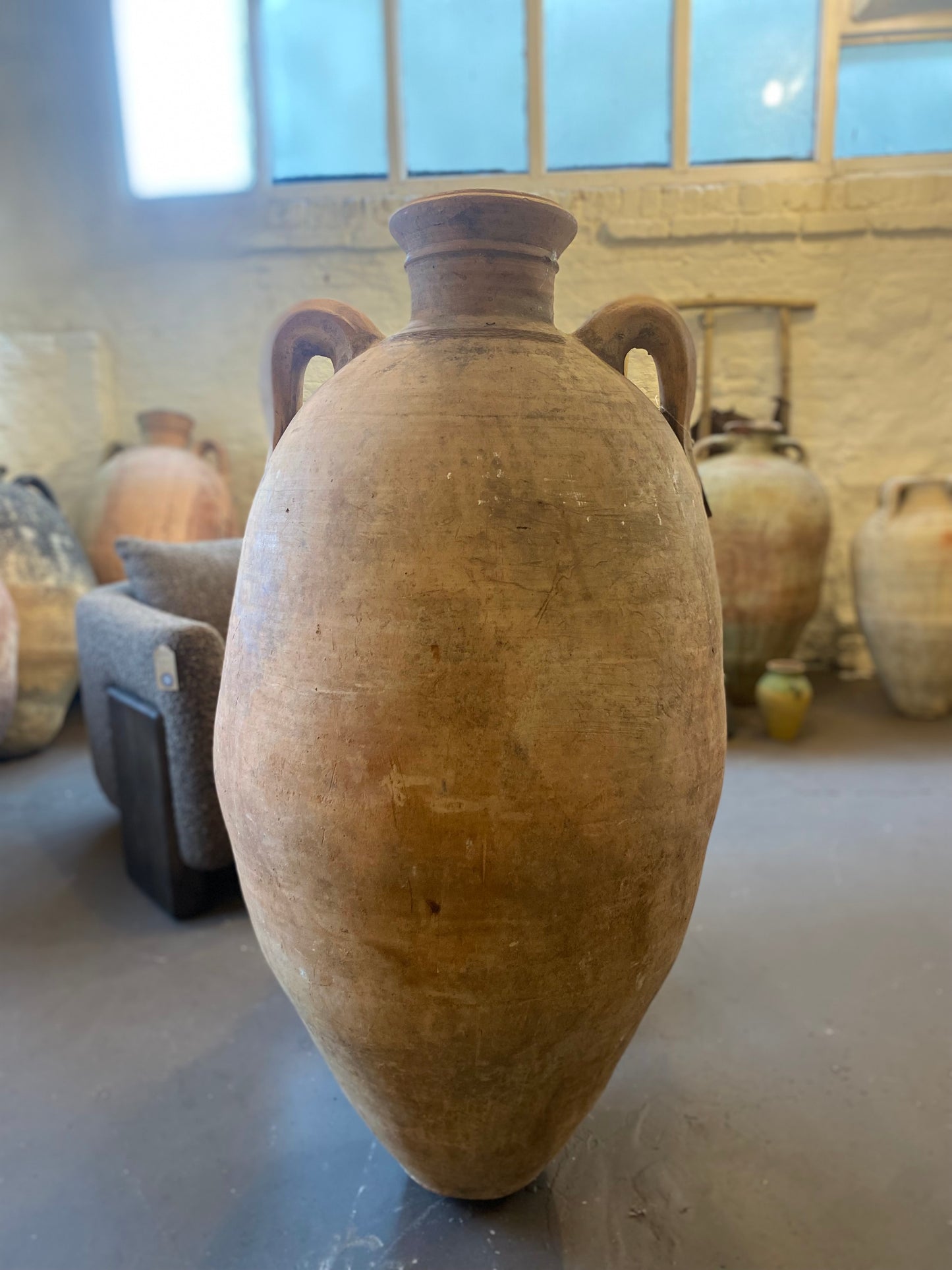 Big Red– 19th Century Tunisian Olive Pot