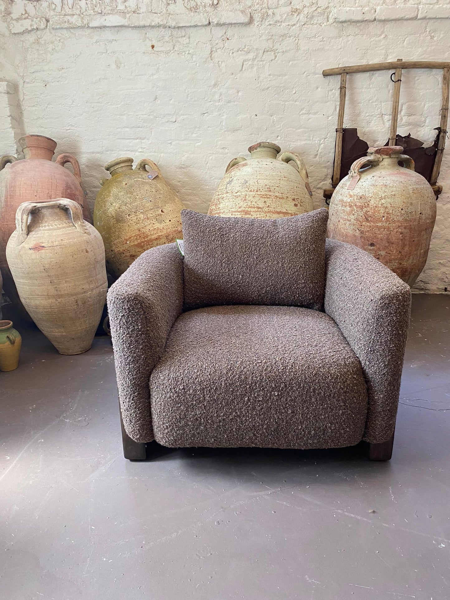 Mocha Armchair