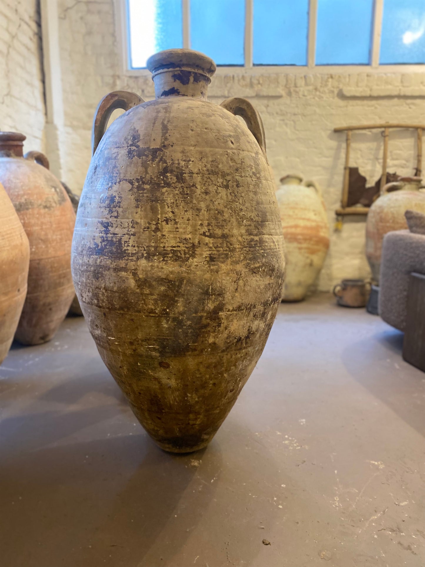 Fisherman – 19th Century Tunisian Olive Pot