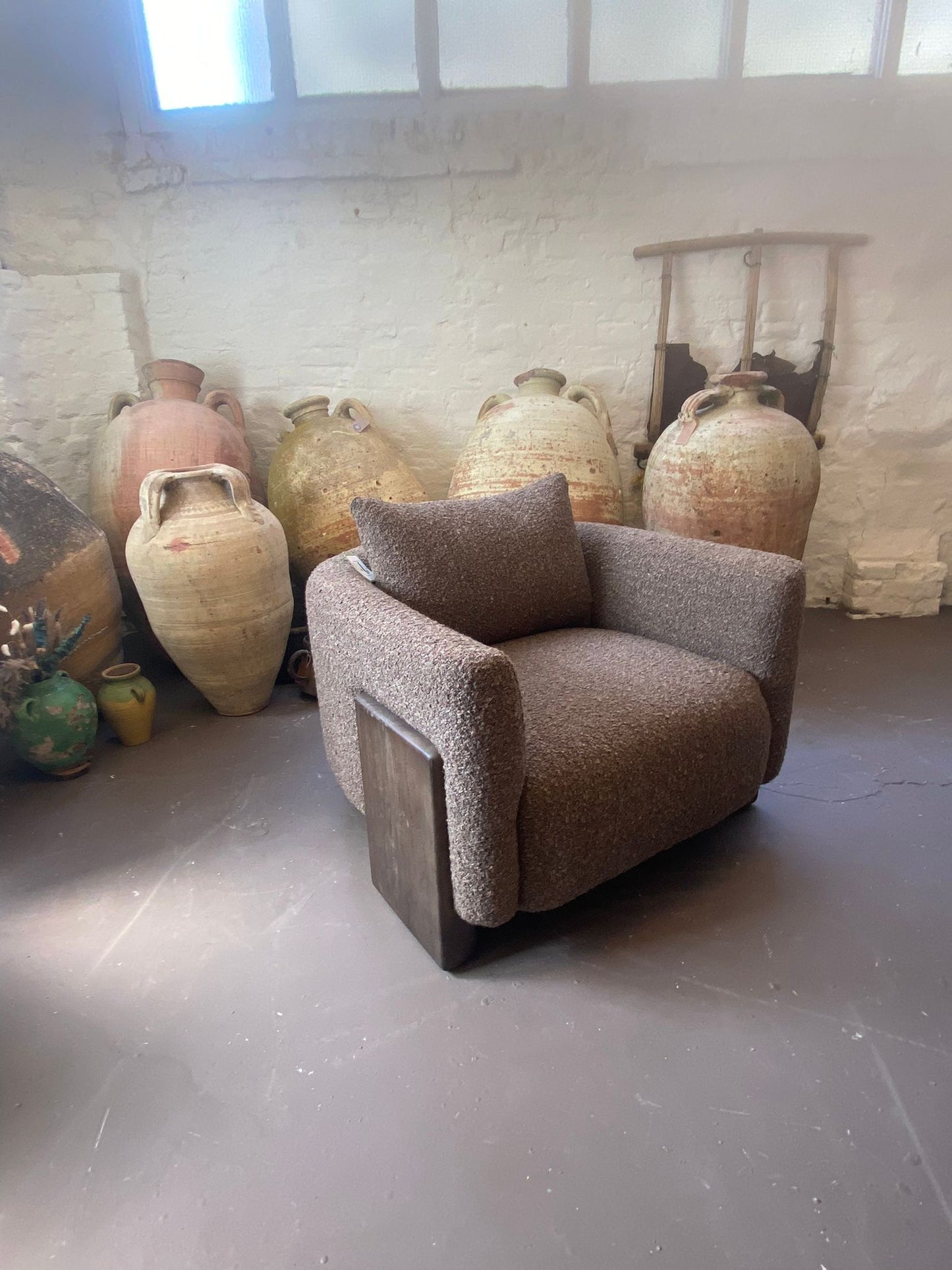 Mocha Armchair