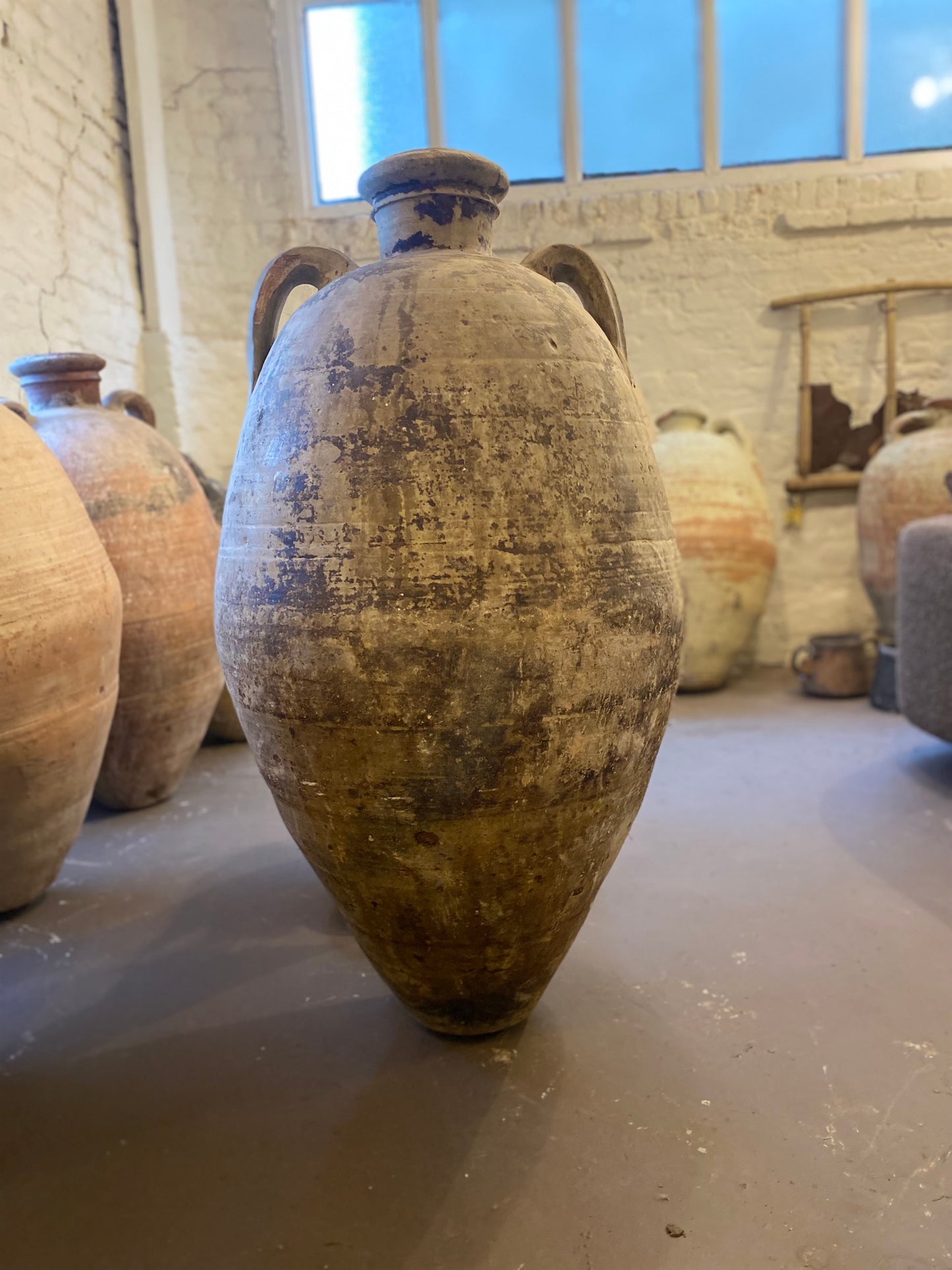 Fisherman – 19th Century Tunisian Olive Pot