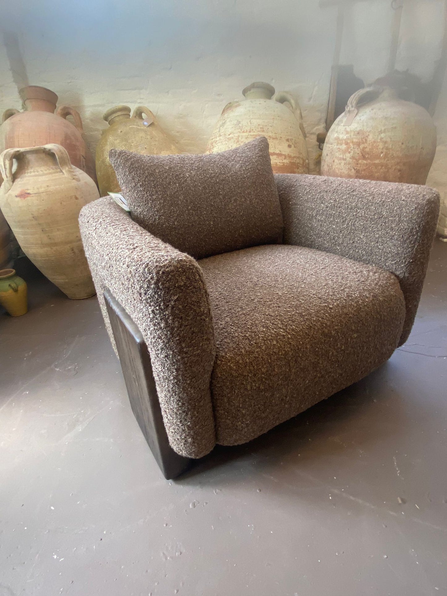 Mocha Armchair
