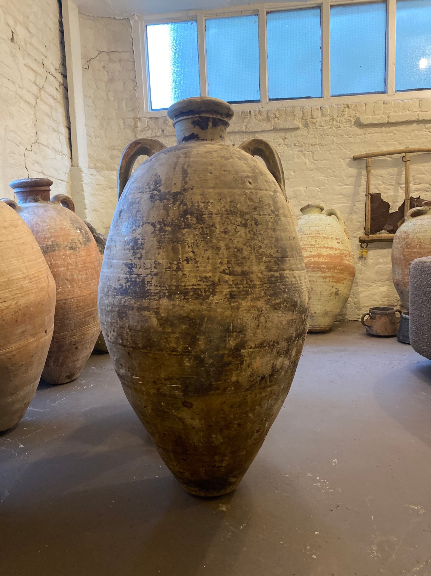 Fisherman – 19th Century Tunisian Olive Pot