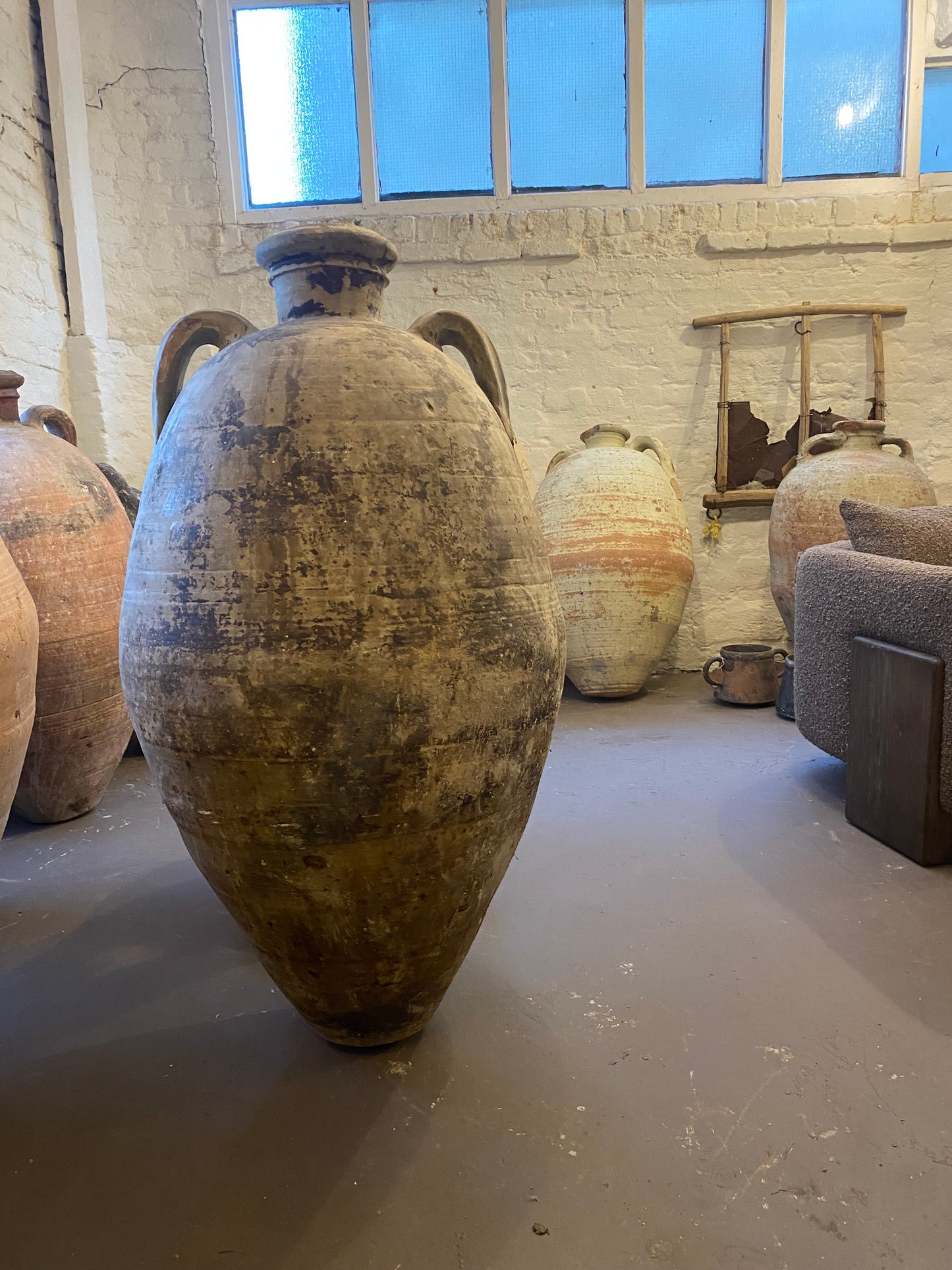 Fisherman – 19th Century Tunisian Olive Pot