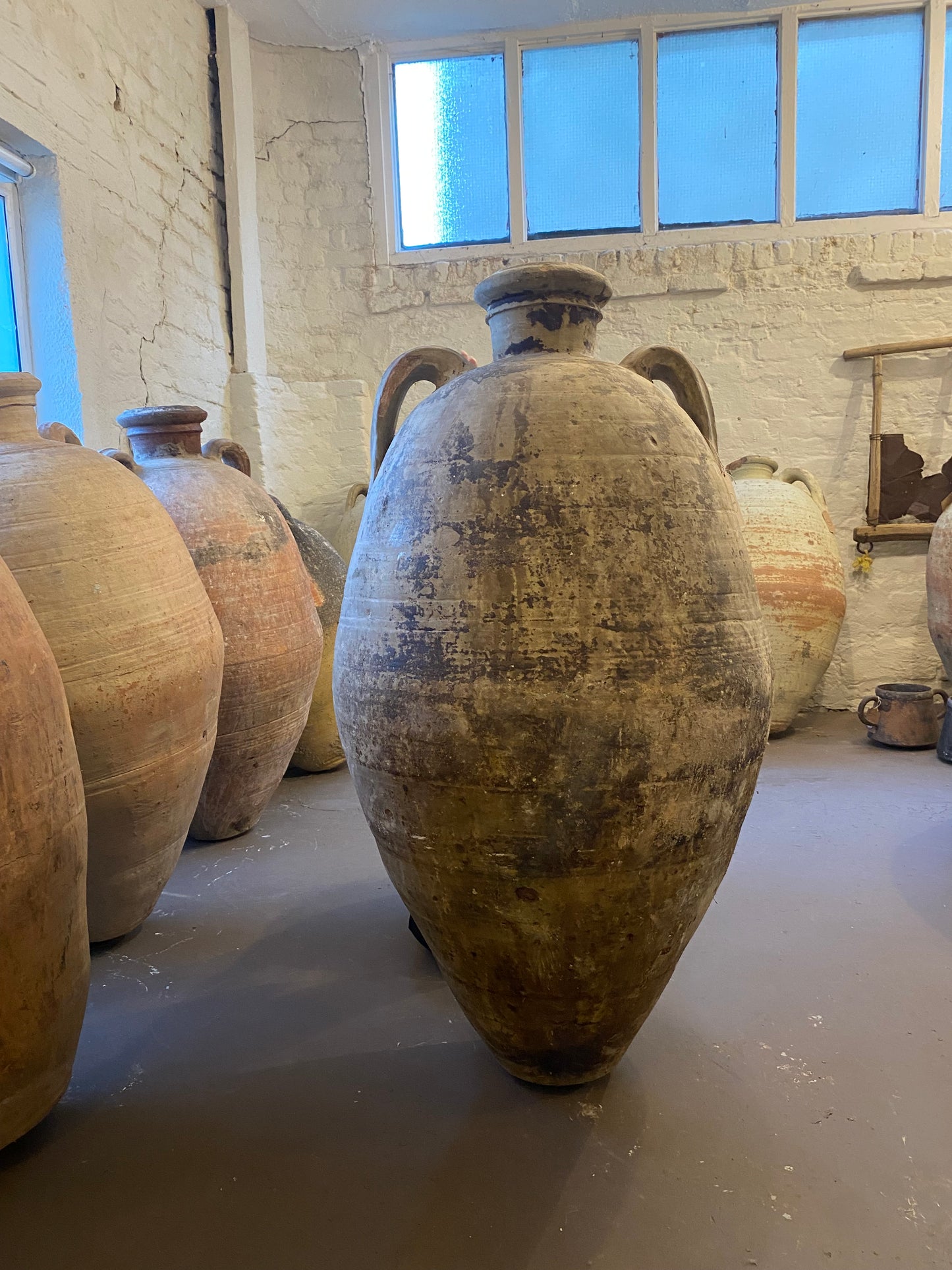Fisherman – 19th Century Tunisian Olive Pot