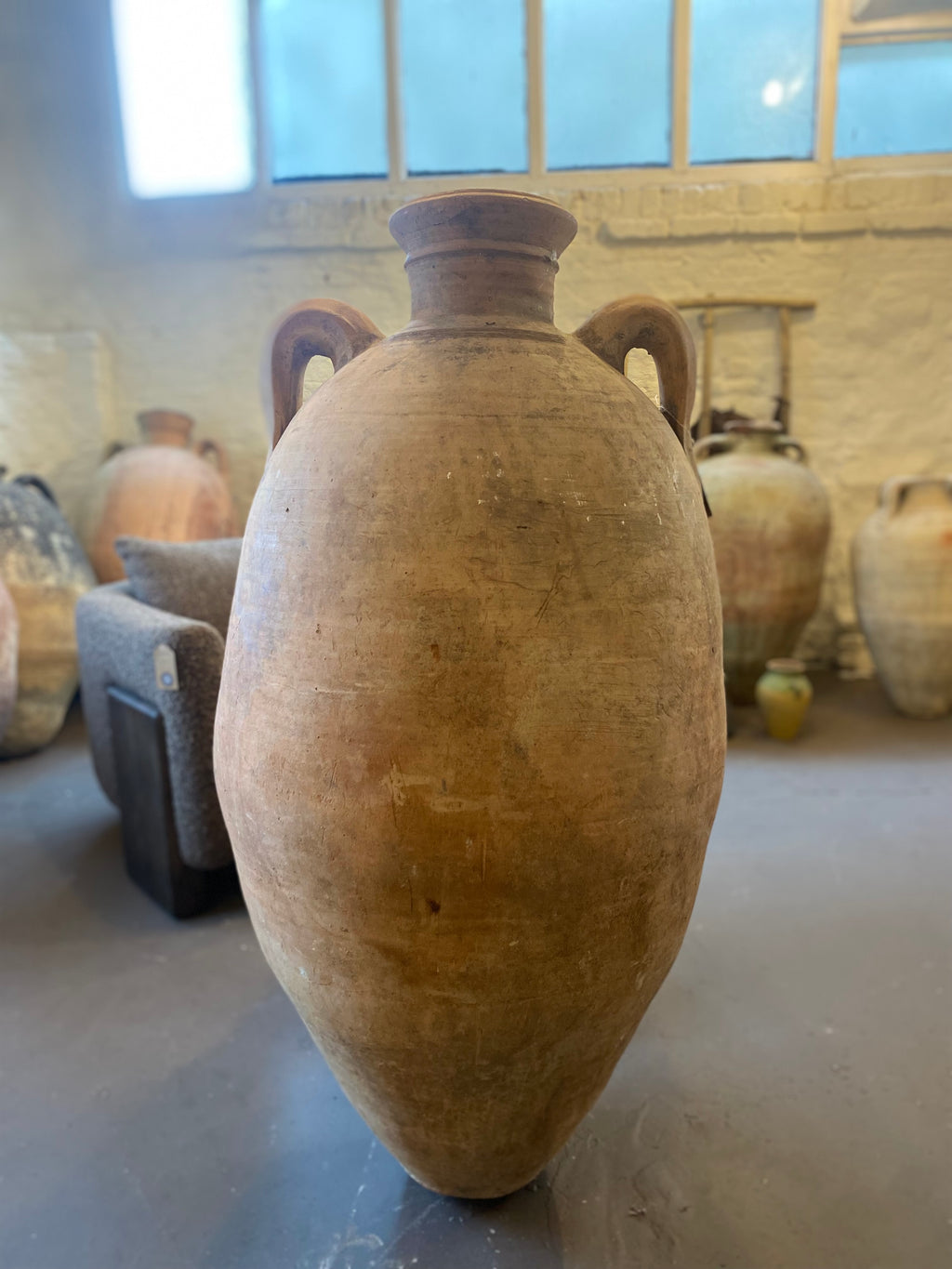 Bigger Red – 19th Century Tunisian Olive Pot