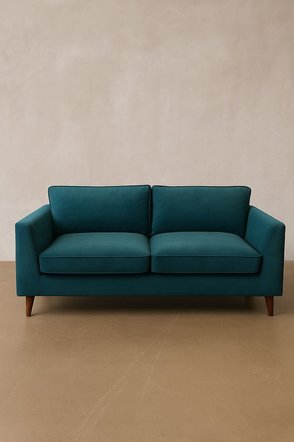 Three Seater Sofa in Teal