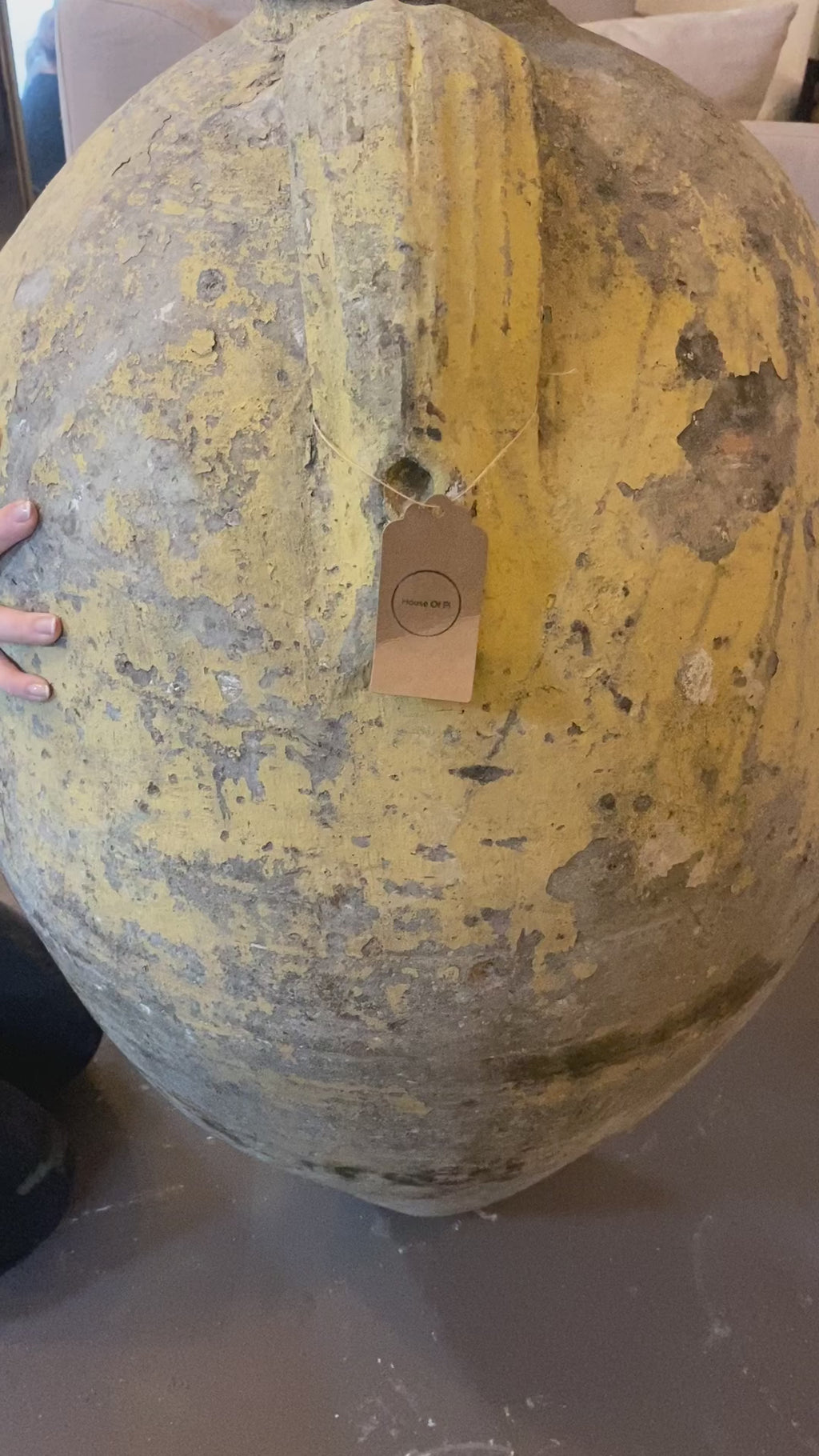 Qita – 19th Century Tunisian Olive Pot