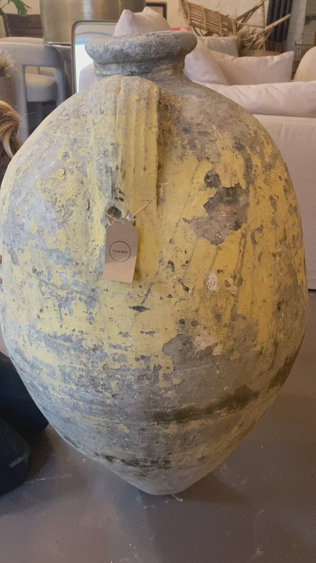 Qita – 19th Century Tunisian Olive Pot